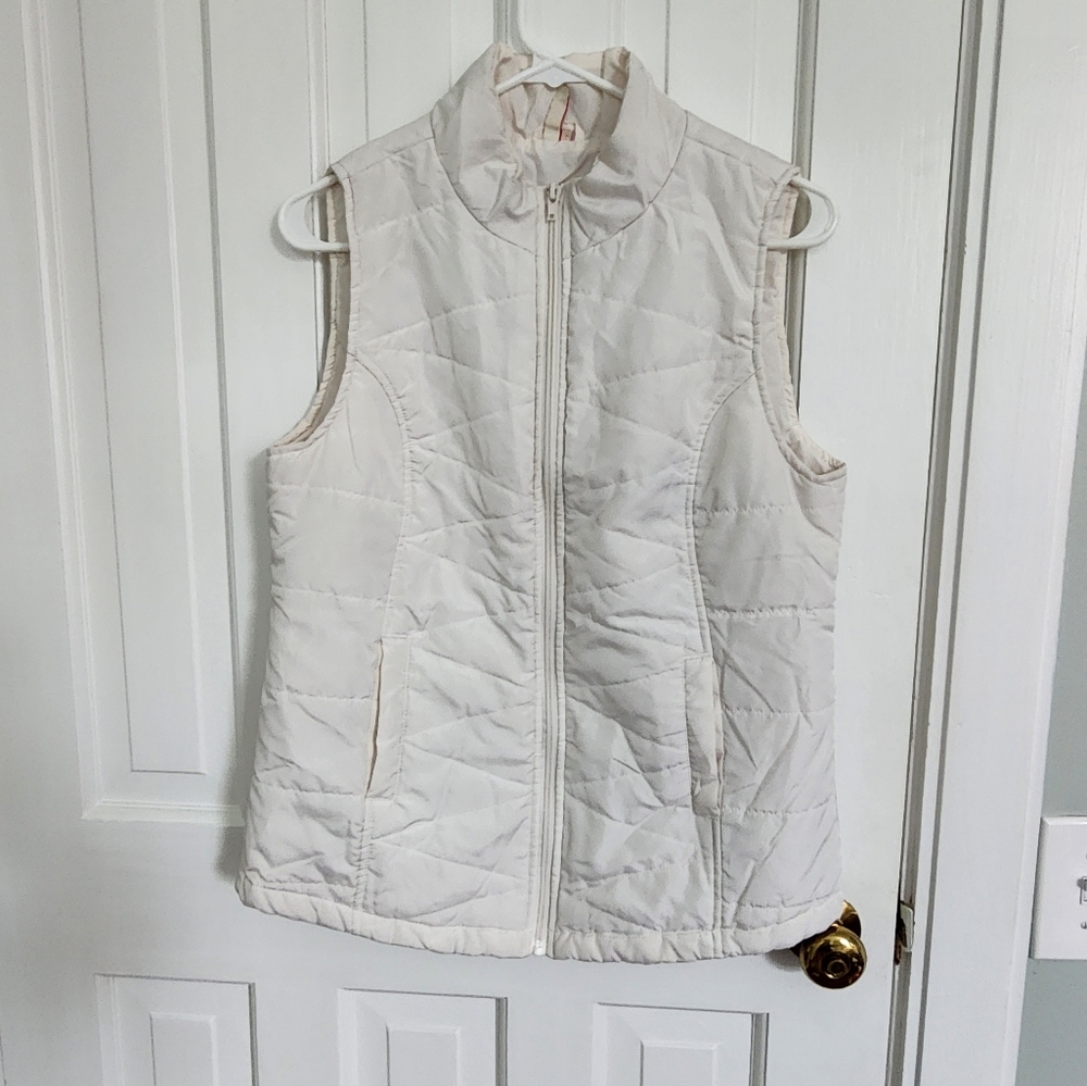 Red Came White Thermal Vest